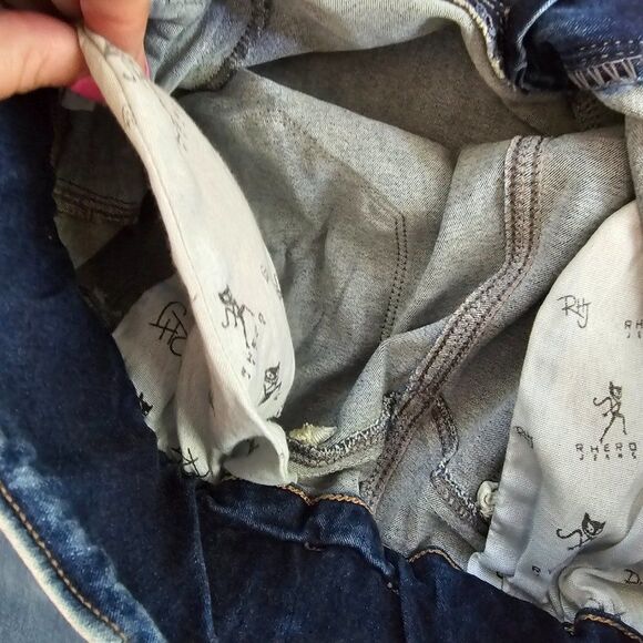 Colombian Brazilian butt insert pad jeans  stretch Denim high waist pant Size 12 - Picture 13 of 15